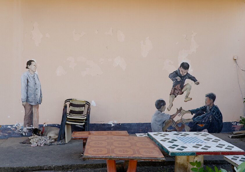 Savannakhet's street art
