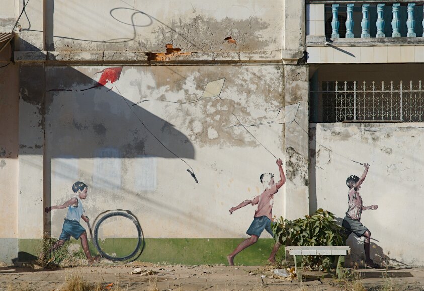 Savannakhet's street art