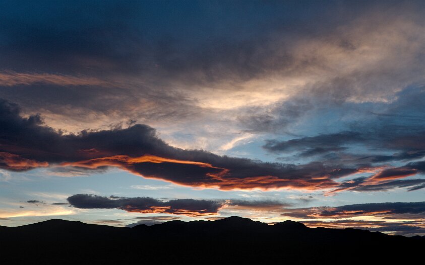 Sunset on Death Valley
